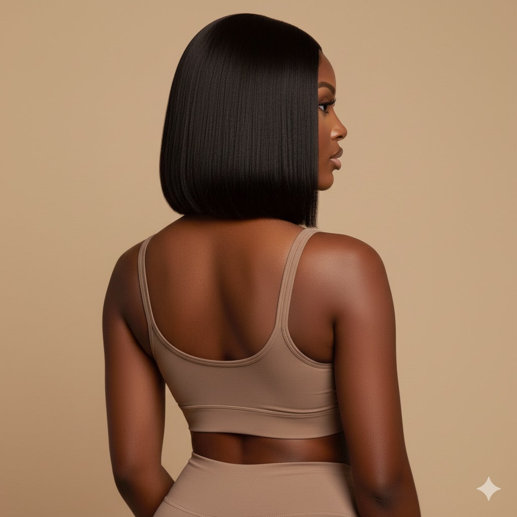 Perruque “Auréa” – Bob Sans Colle Glueless