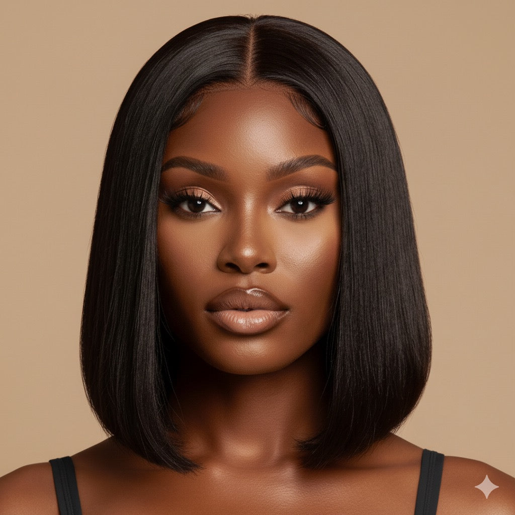 Perruque “Auréa” – Bob Sans Colle Glueless