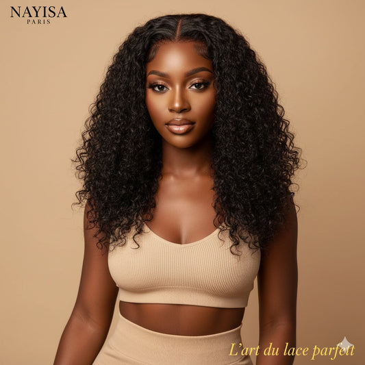 Perruque “Zahara” – Kinky Curly 100% cheveux humains Raw Hair vietnamien