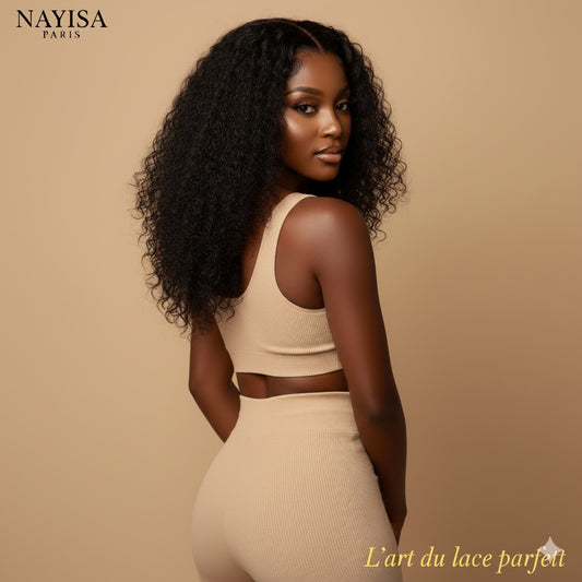 Perruque “Zahara” – Kinky Curly 100% cheveux humains Raw Hair vietnamien