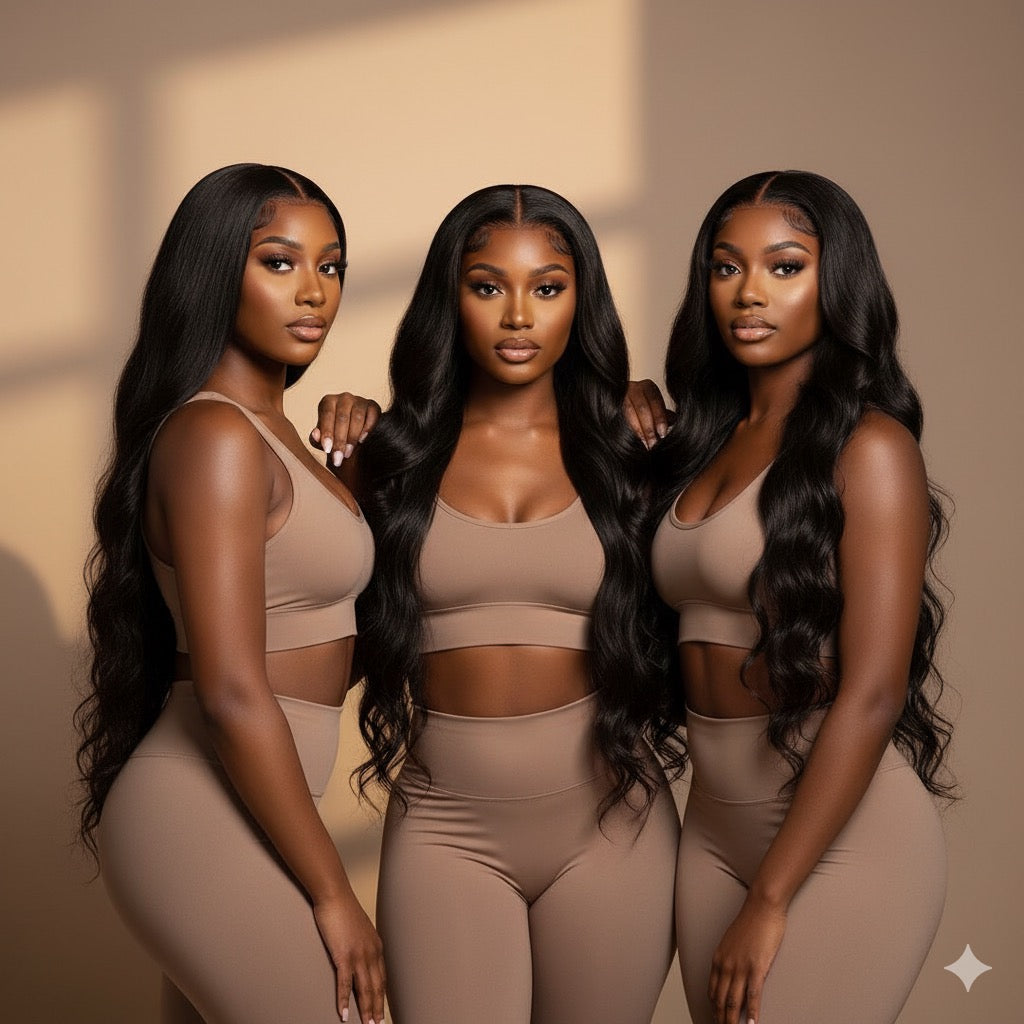 Lace Wig “Luméa” – Body Wave Glueless RAW HAIR – 100% Cheveux Humains