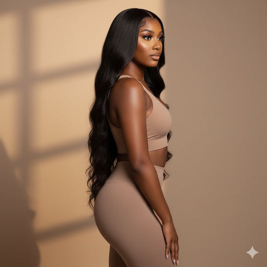 Lace Wig “Luméa” – Body Wave Glueless RAW HAIR – 100% Cheveux Humains